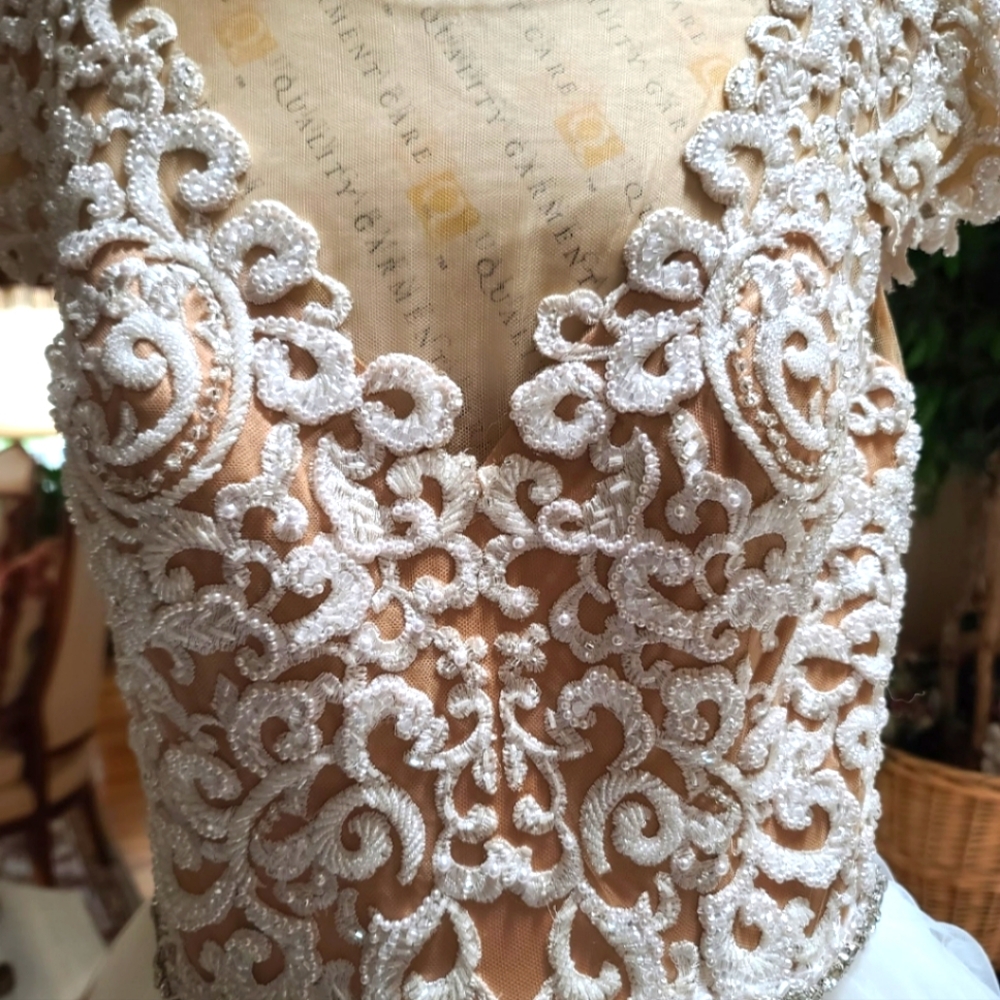 Calla Blanche Bridal Style 16108 Color Ivory Size 14